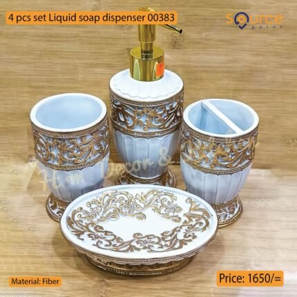 4 pcs set Liquid soap dispenser 00383
