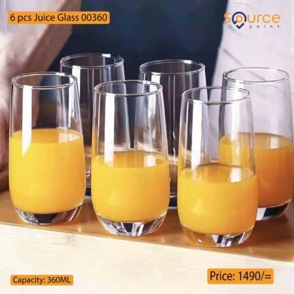 6 pcs Juice Glass 00360