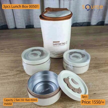3pcs Lunch Box 00501
