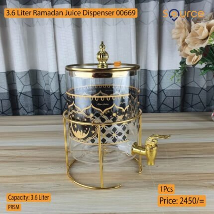 3.6 Liter Ramadan Juice Dispenser 00669