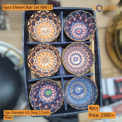 6pcs Desert Bati Set 00613